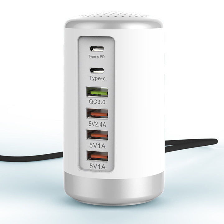 Tower USB With 6 High Speed Charging Ports by VistaShops