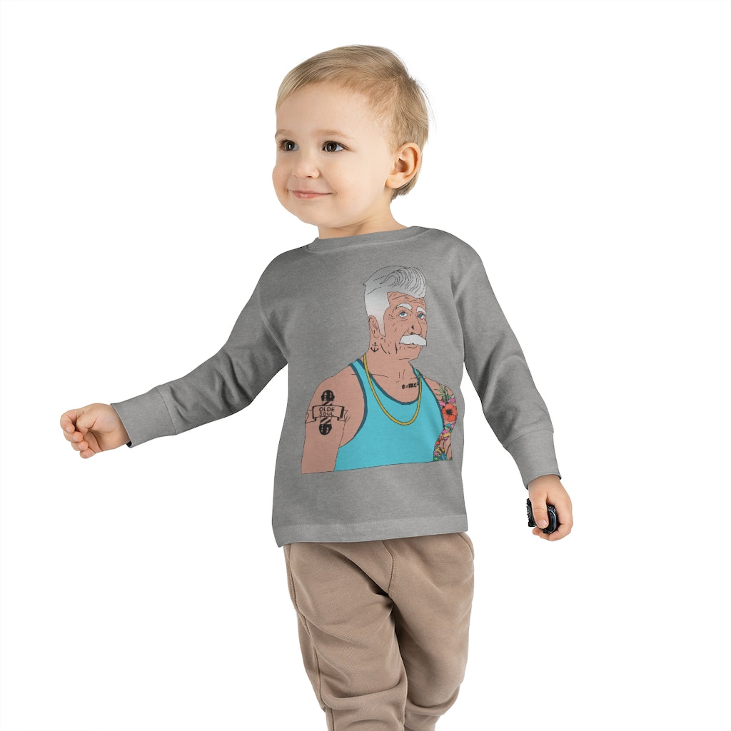 Olde Soul Einstein TODDLER Long Sleeve Tee