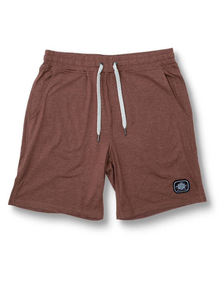 MACH ZERO LOUNGE SHORTS - MAROON by Bajallama