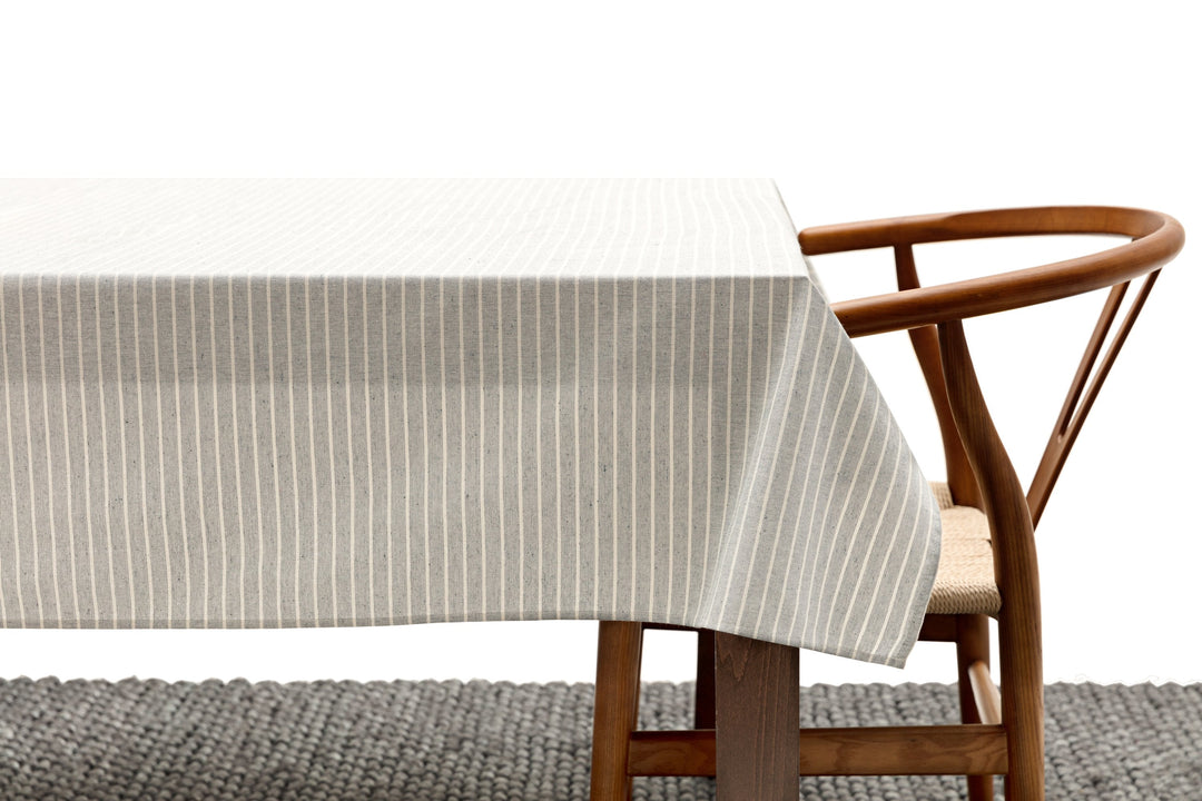 Tablecloth / Grey Striped by MEEMA