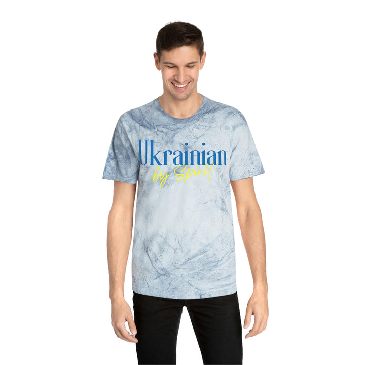 "Ukrainian by Spirit" Color Blast T-Shirt