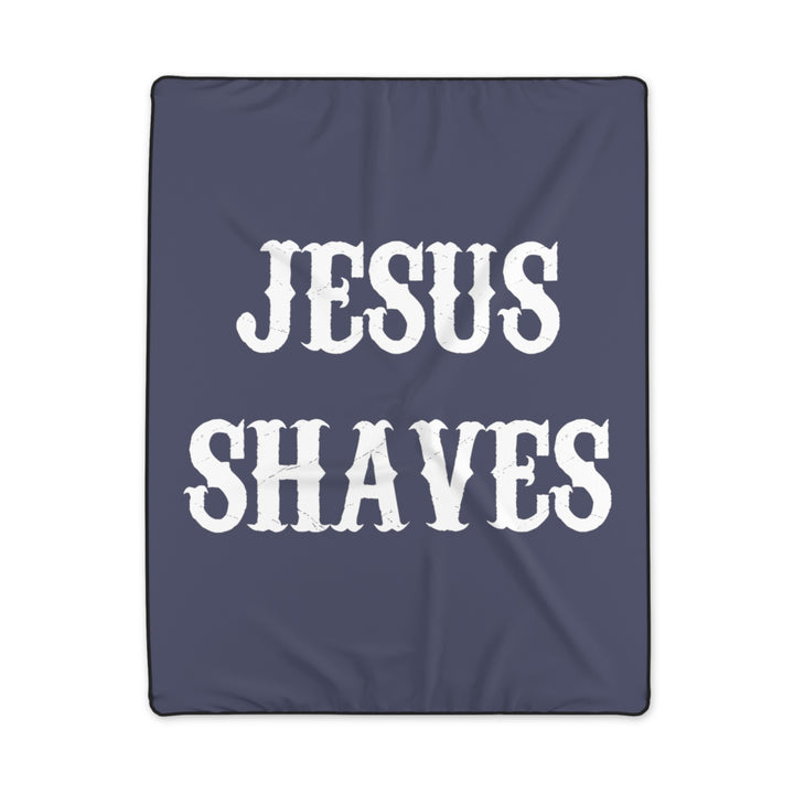 'Jesus Shaves' Blanket