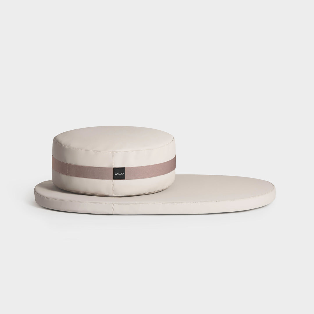 Walden Meditation Cushion + Mat Set by Walden