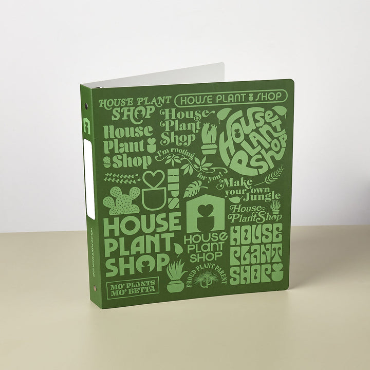 Care Card Binder w/ Sleeves by House Plant Shop