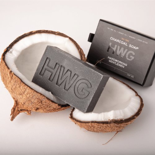 Hardworking Gentlemen Tea Tree Charcoal Soap