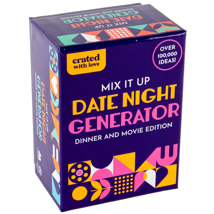 Mix It Up Date Night Generator: Movie and a Dinner Edition by Crated with Love