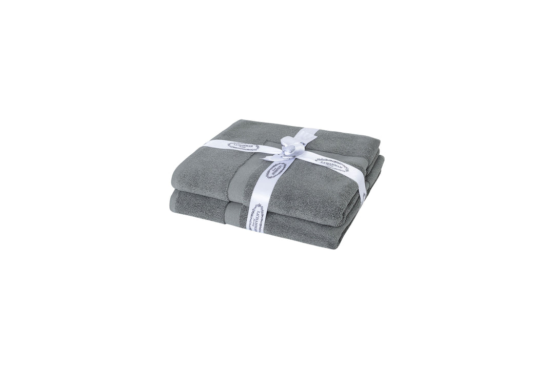 Turkish Cotton Bath Mat - 2Pack by La'Hammam