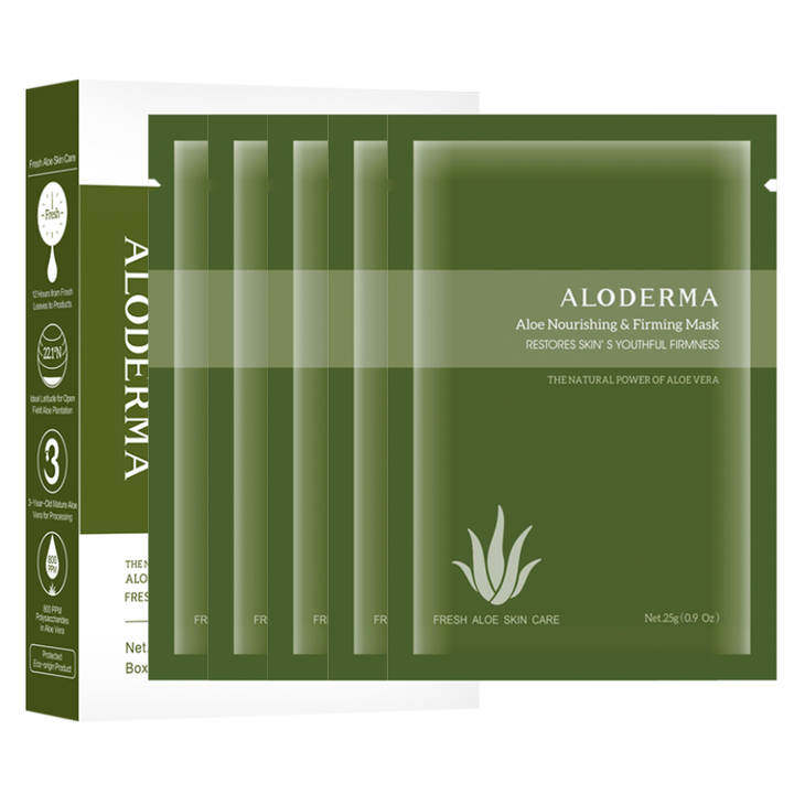 Aloe Nourishing & Firming Mask (Box of 5) by ALODERMA