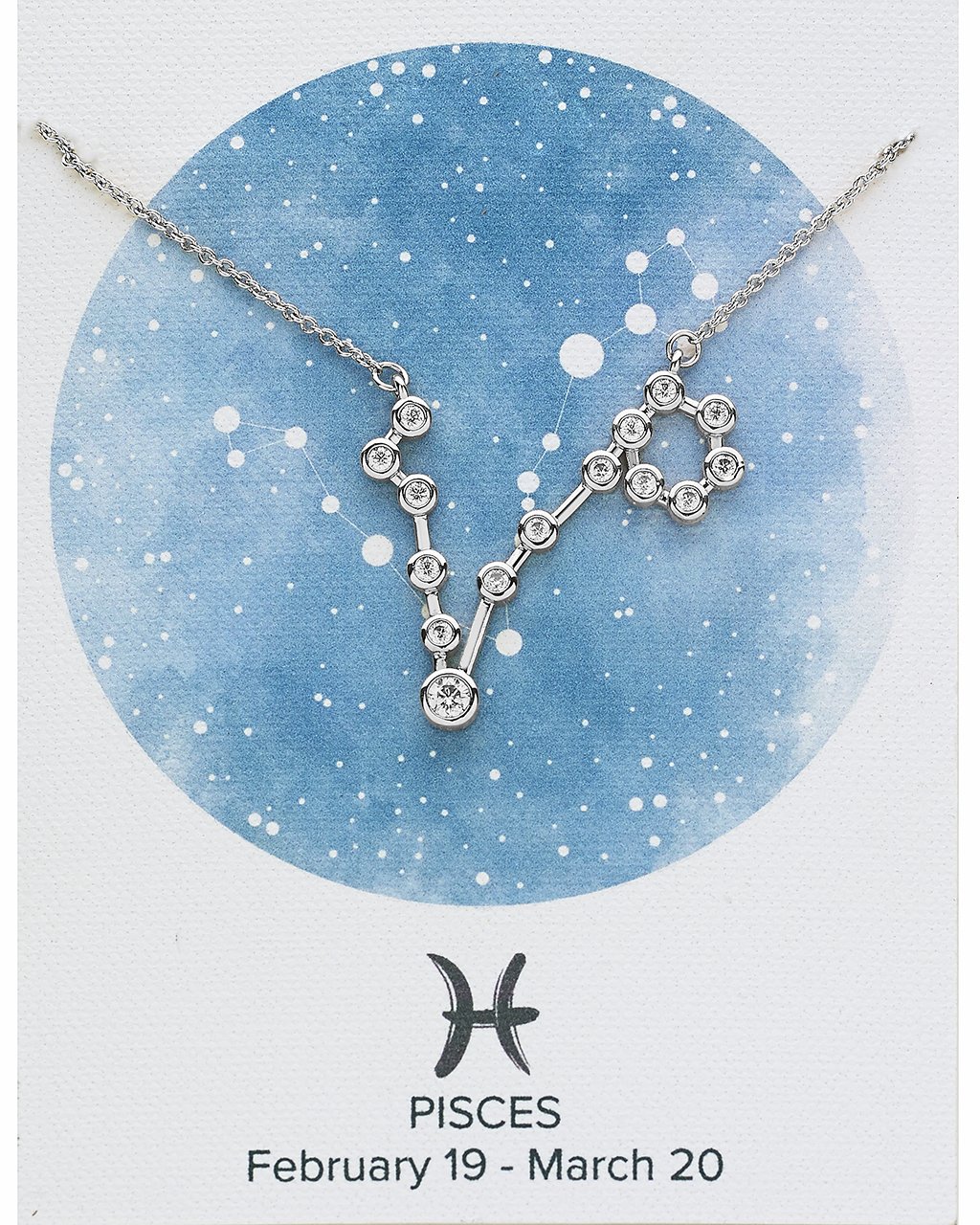 'When Stars Align' Constellation Necklace by Sterling Forever