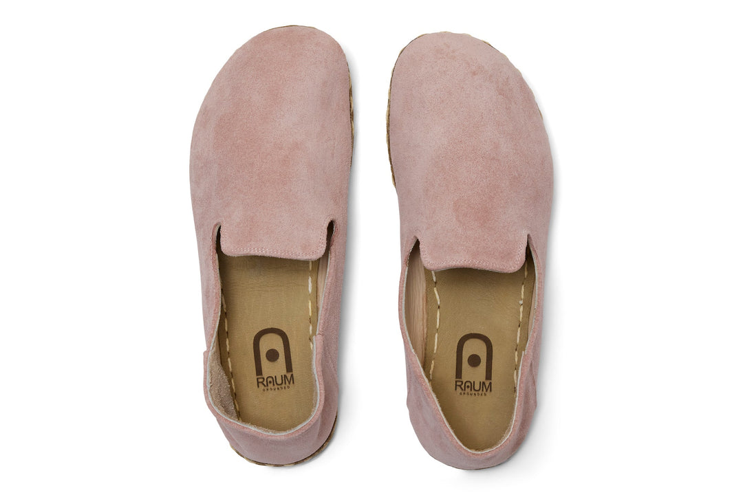 Women's Barefoot Grounding Slip-on Shoes / Dusty Rose by Raum