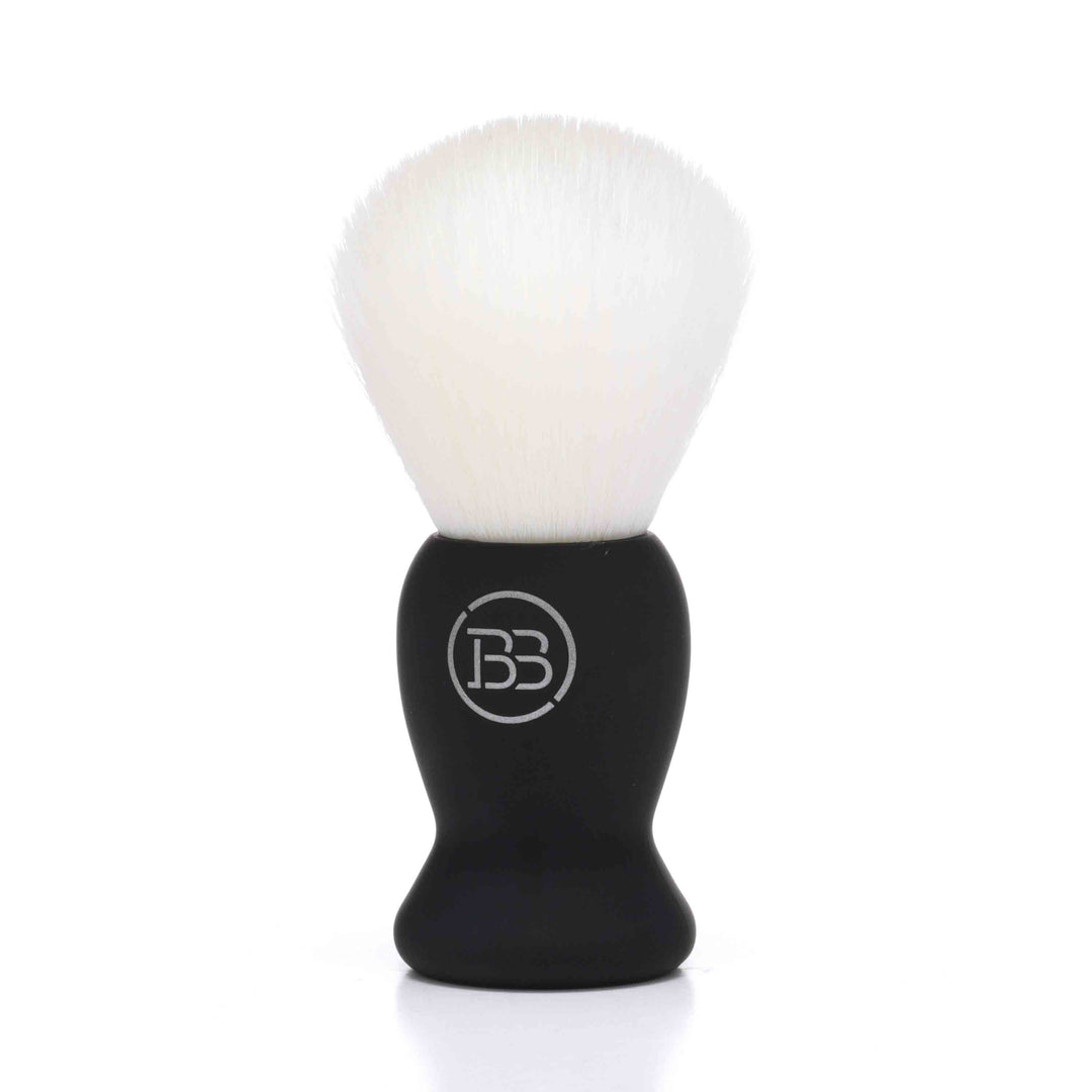 White Shaving Brush by Battle Brothers Shaving Co.