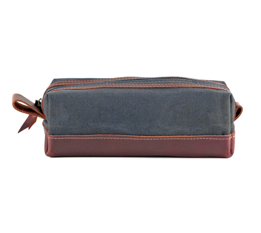 Waxed Canvas Toiletry Bag by Lifetime Leather Co