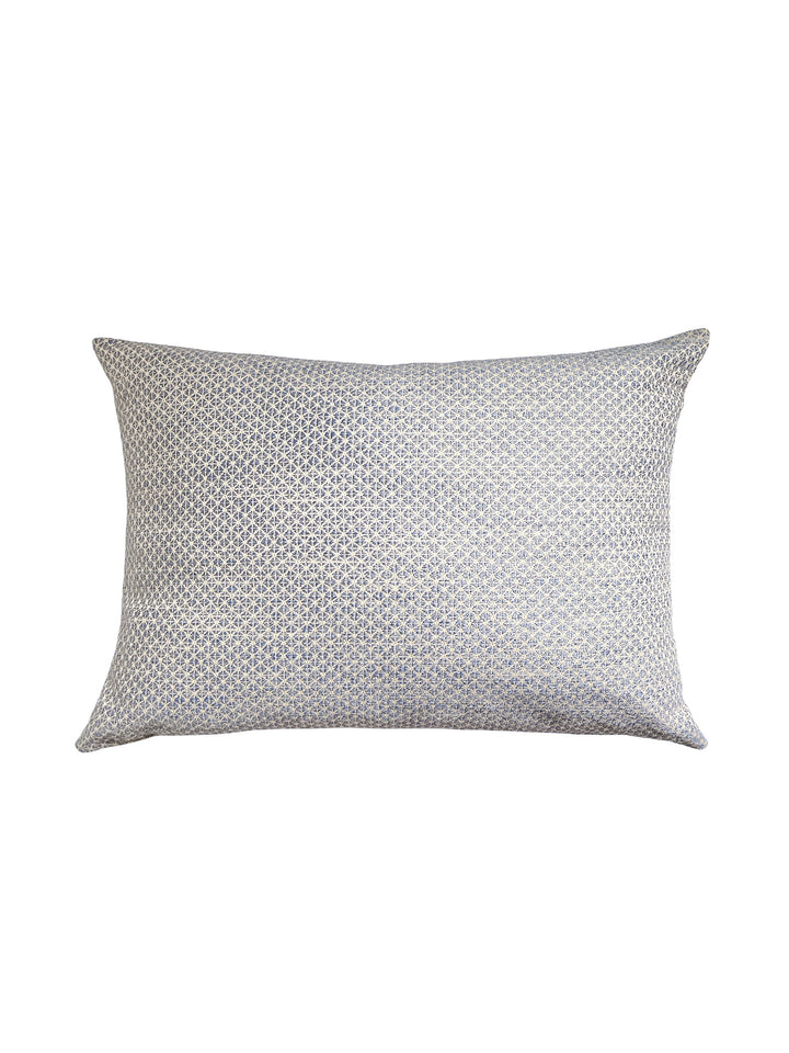 Coastal Breeze Indigo Outdoor Pillow by Anaya