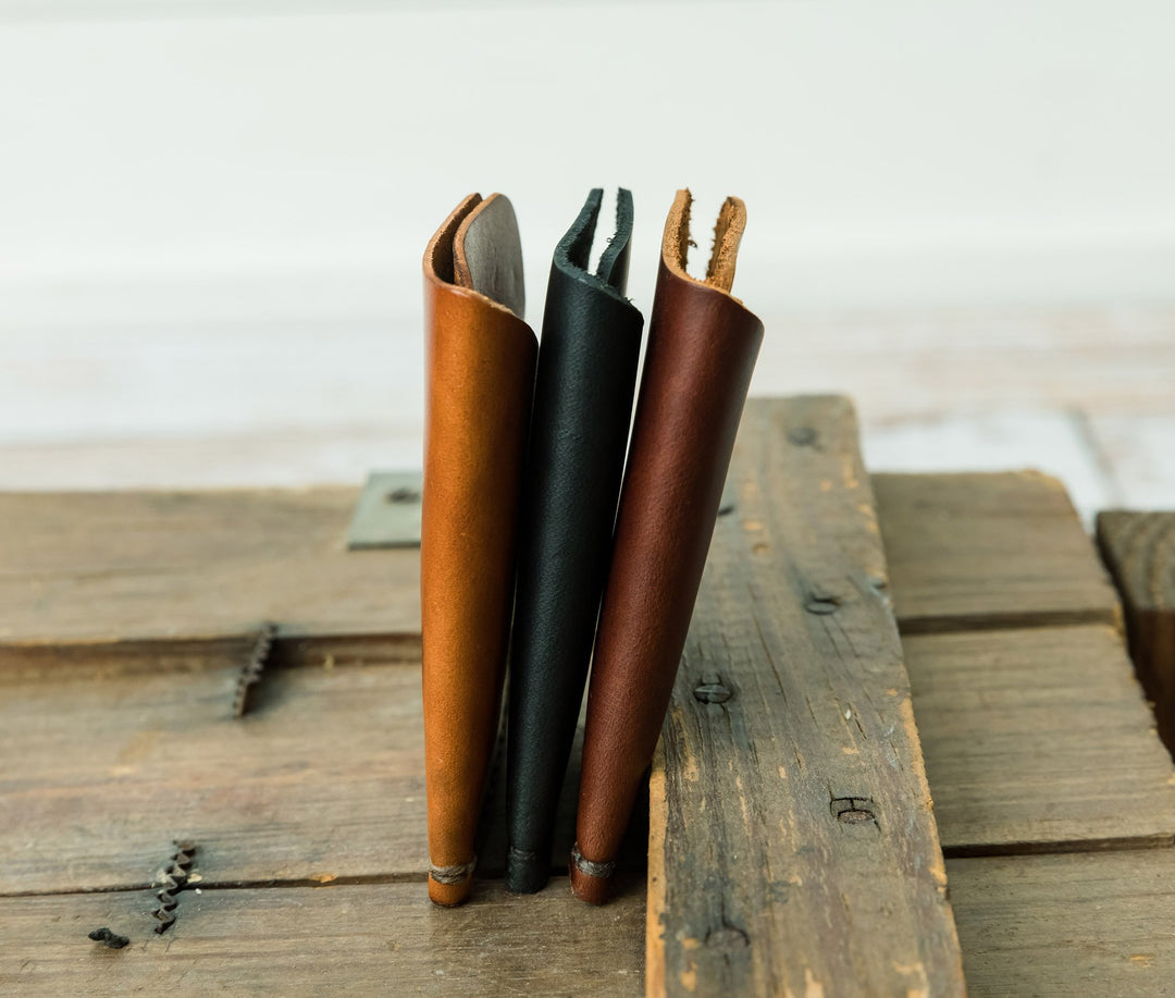 Tall Minimalist Wallet by Lifetime Leather Co