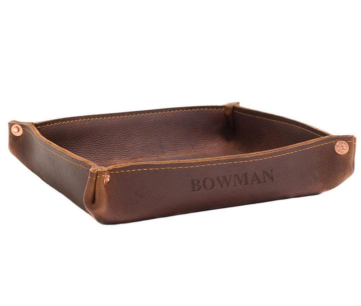 Rivet Valet Tray by Lifetime Leather Co