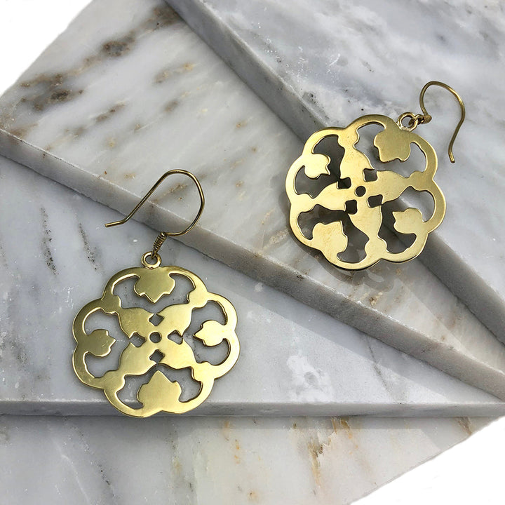 Clover Bombshell Earrings by SLATE + SALT