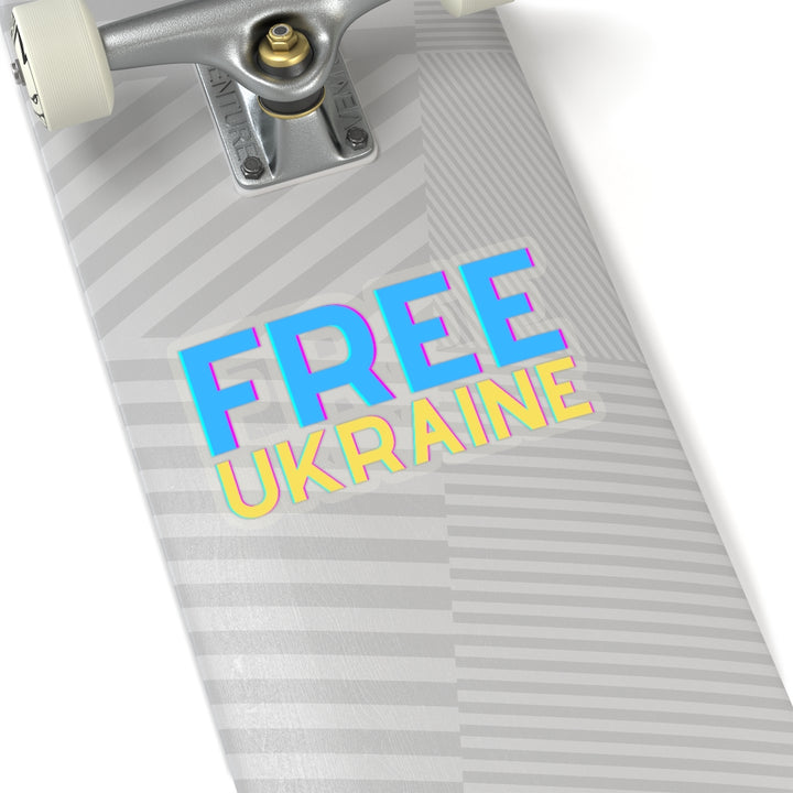 'Free Ukraine' With Vishivanka Sticker