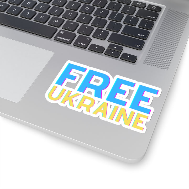 'Free Ukraine' With Vishivanka Sticker