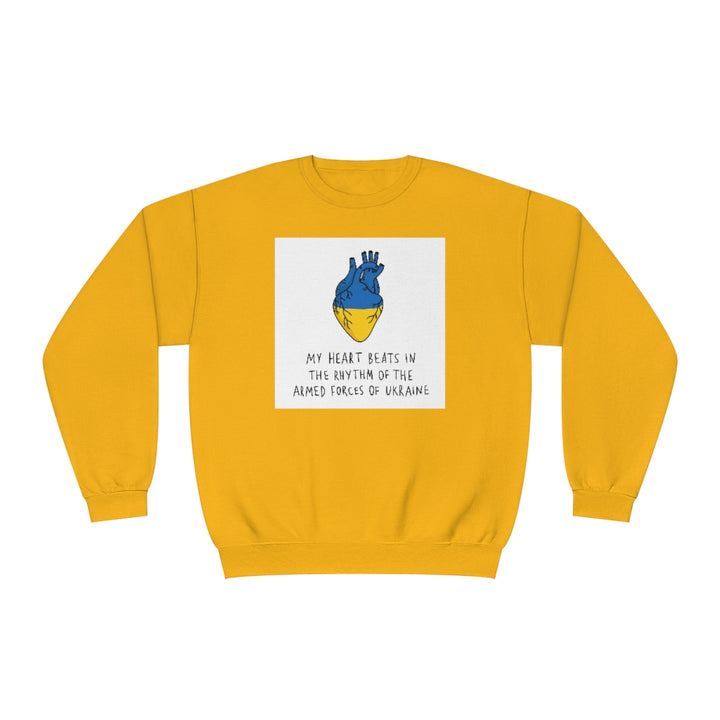 The Heart Beats Unisex Crewneck Sweatshirt