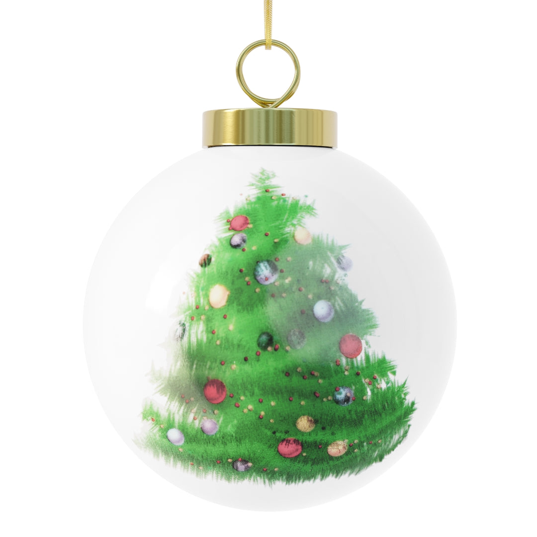 Everything Will Be Ukraine Christmas Ball Ornament