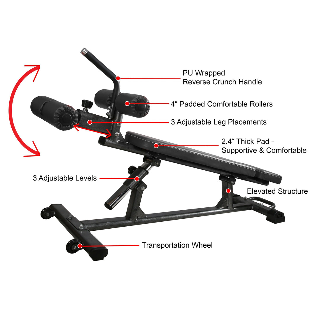 Semi-Commercial Sit Up Bench Elite by Finer Form