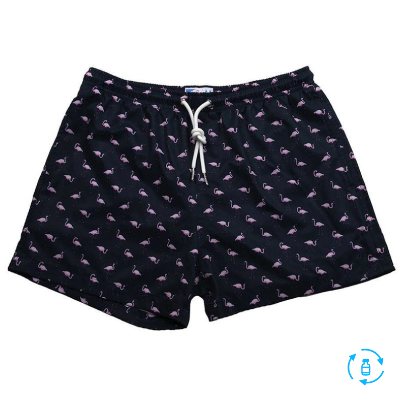 Flamingo 2.0 - 3.5" Swim Trunks by Bermies Swimwear