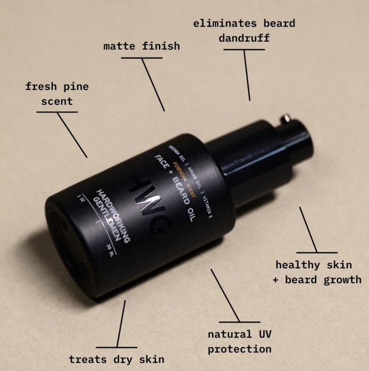 Hardworking Gentlemen Face & Beard Oil