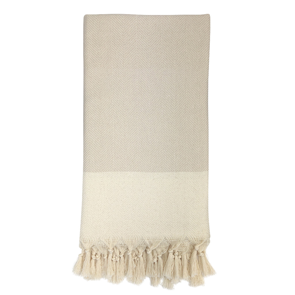 Herringbone Turkish Towel by SLATE + SALT