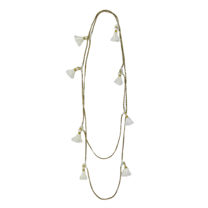 Ananya Tassel Necklace by SLATE + SALT