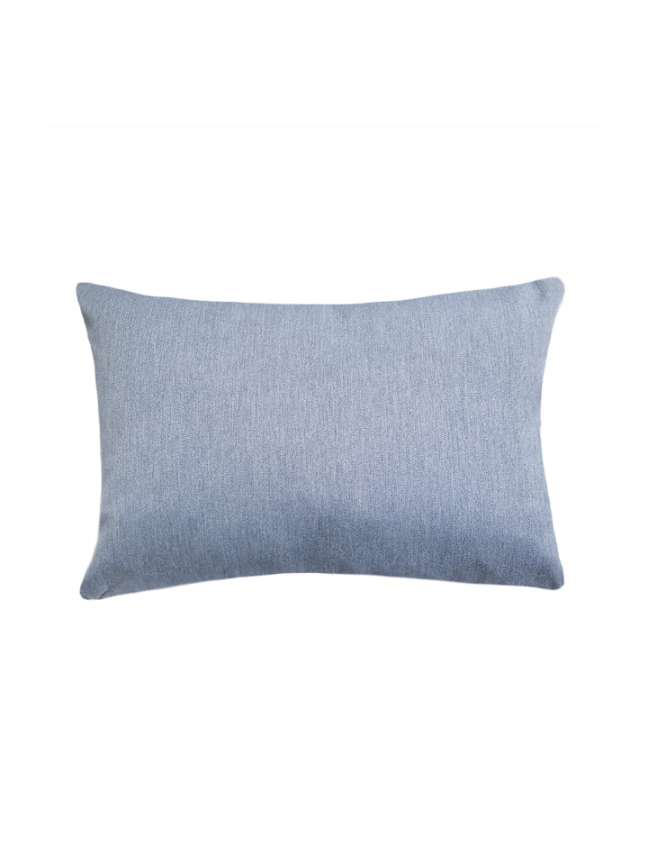 Luxe Essential Indigo Outdoor Pillow by Anaya