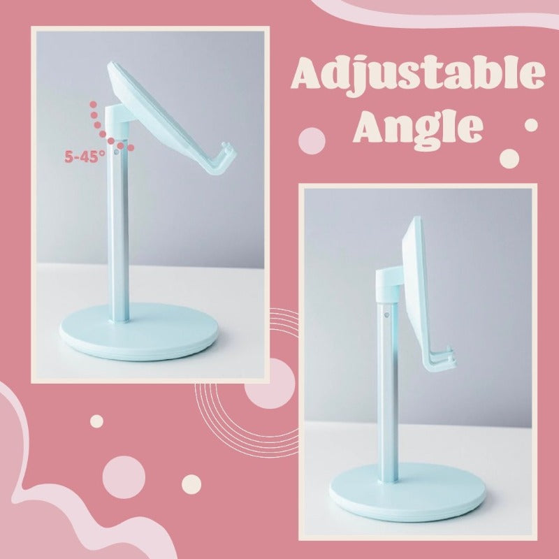 Multi-Angle Extendable Desk Cell Phone Holder & iPad Stand by Multitasky