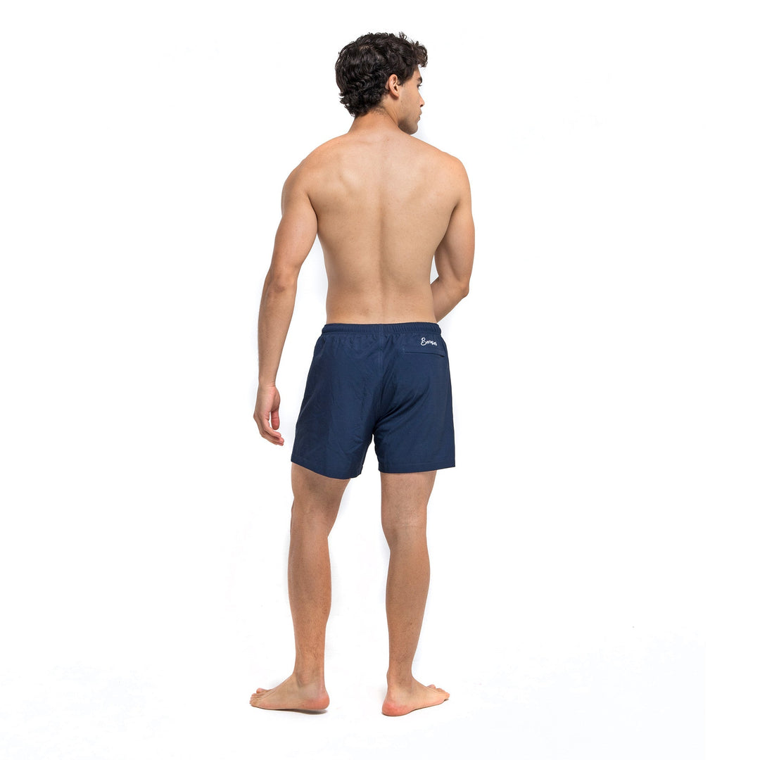 Performance Gym Short + Compression Liner - Navy by Bermies Swimwear