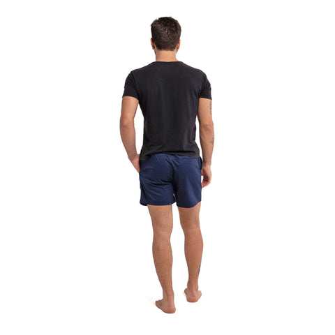 Cotton Shorts - Navy by Bermies Swimwear