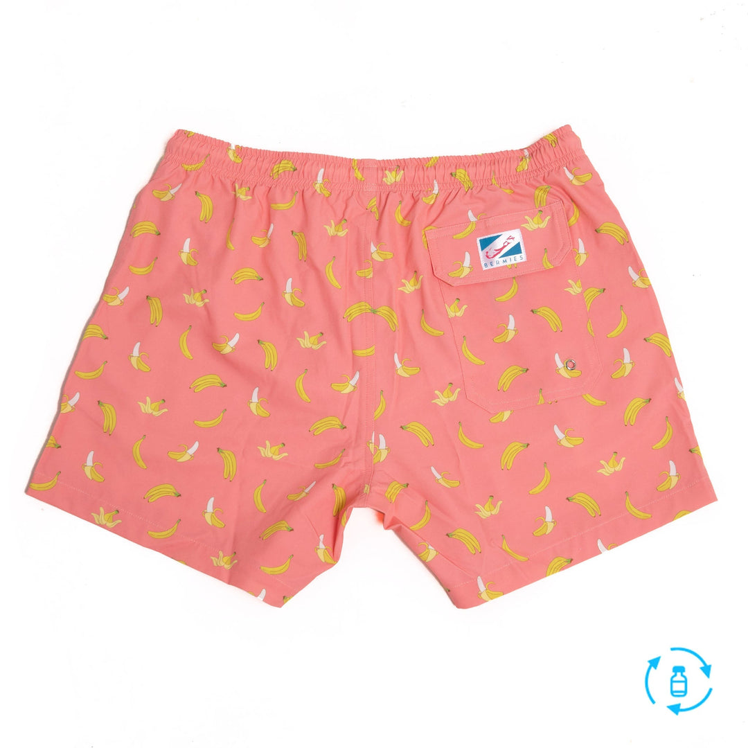 Pink Banana - 5" Swim Trunks by Bermies Swimwear