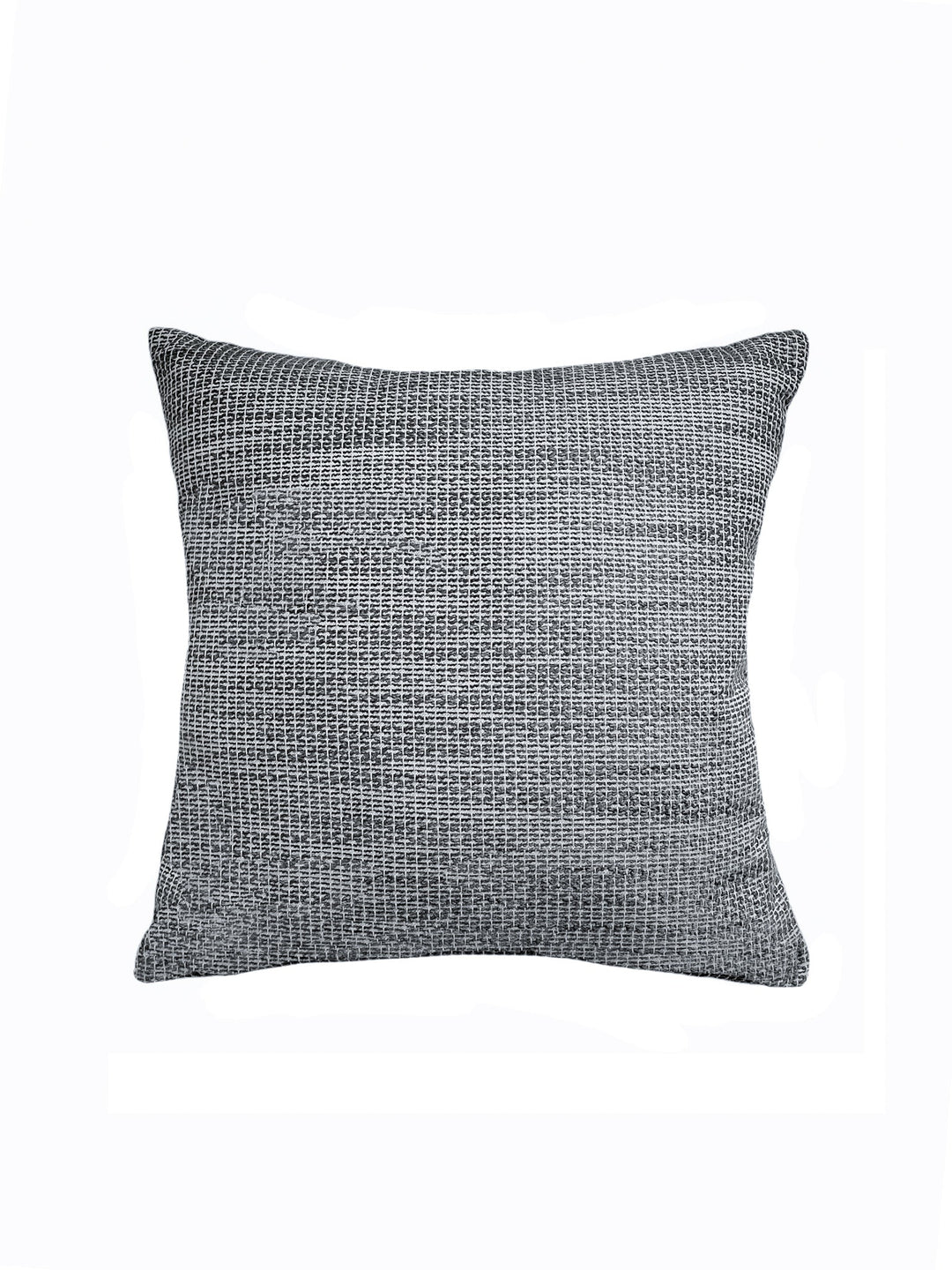 Natural Waves Black Outdoor Pillow by Anaya