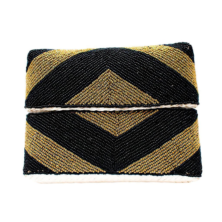 ZOE BEADED CLUTCH by POPPY + SAGE