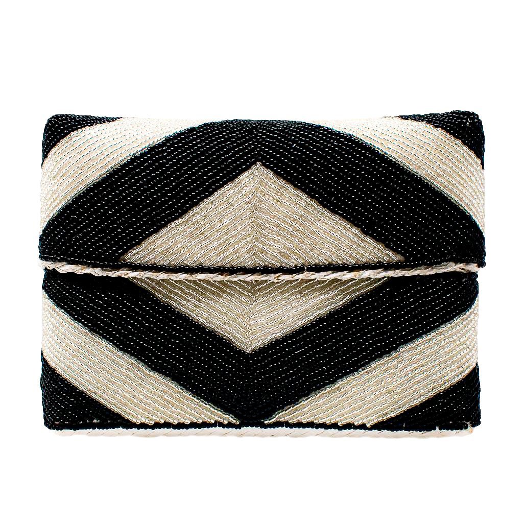 ZOE BEADED CLUTCH by POPPY + SAGE