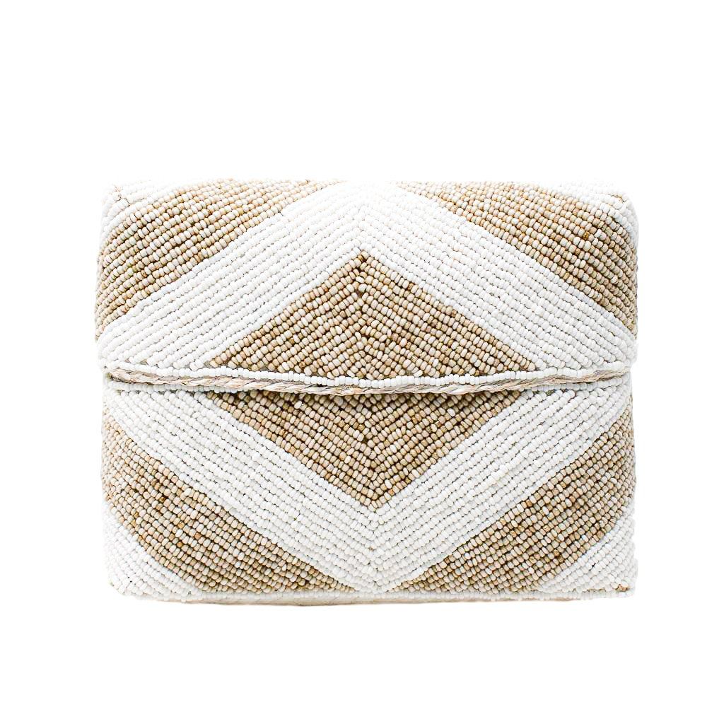 ZOE BEADED CLUTCH by POPPY + SAGE