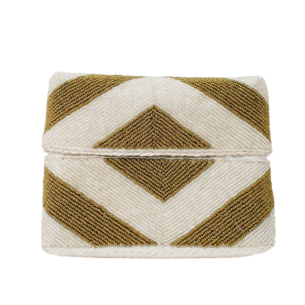 ZOE BEADED CLUTCH by POPPY + SAGE