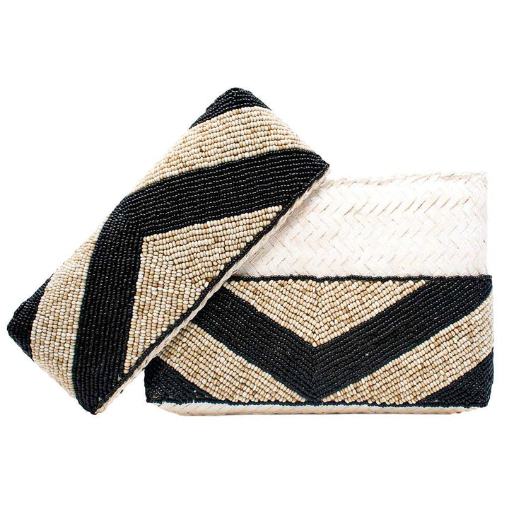 ZOE BEADED CLUTCH by POPPY + SAGE